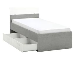 Stauraumbett Starlight mit Schubladen, 90x200 cm