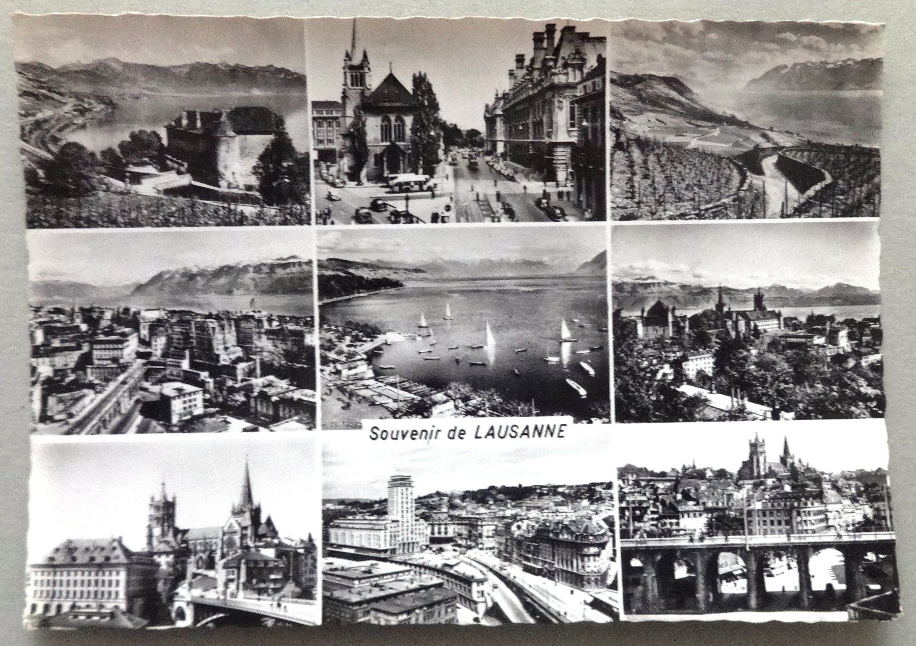 Cartes postales: Souvenir de Lausanne – D'occasion à Fétigny par Billy2miny