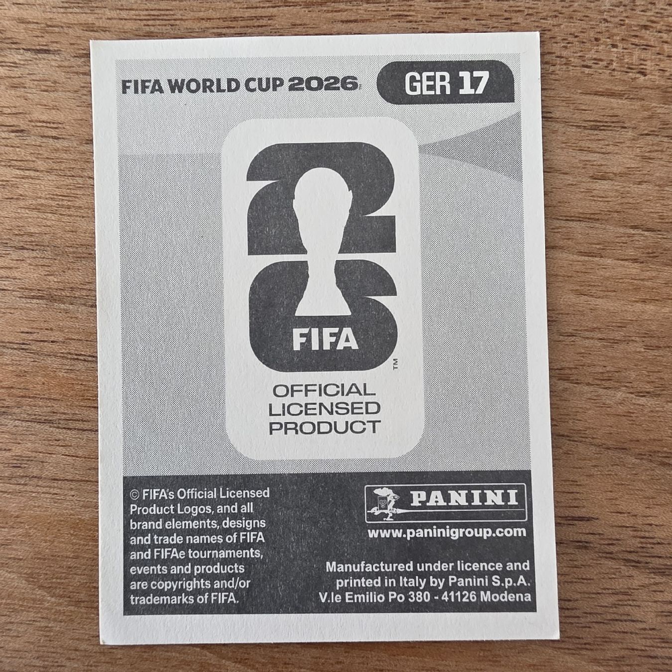 Panini Carte collezionabili: Panini Kai Havertz GER17 Silber Edition – Nuovo e nell'imballaggio originale da Buchs AG venduto da LogoParts 1