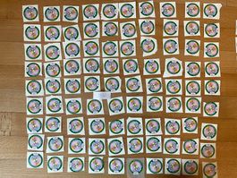 63Fr Ämter Frankaturware ungestempelt postfrisch Sammlung