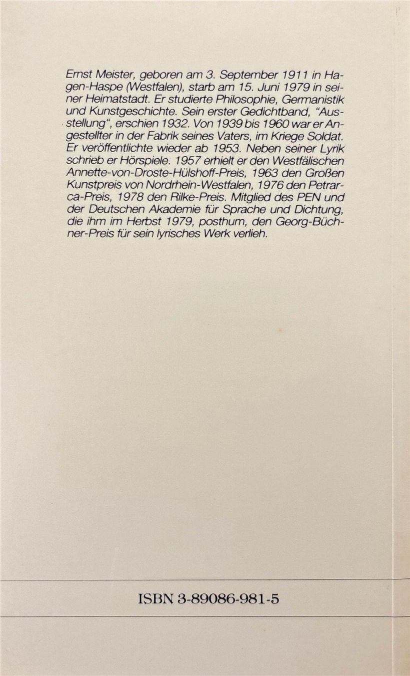 Libri: Meister Ernst, ... und Ararat Pythiusa - Lichtes Labyrinth – Nuovo (secondo la descrizione) da Sarnen venduto da Livres 1