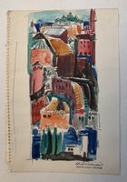 Lill Tschudi Original Aquarell Dim.: 22x15cm