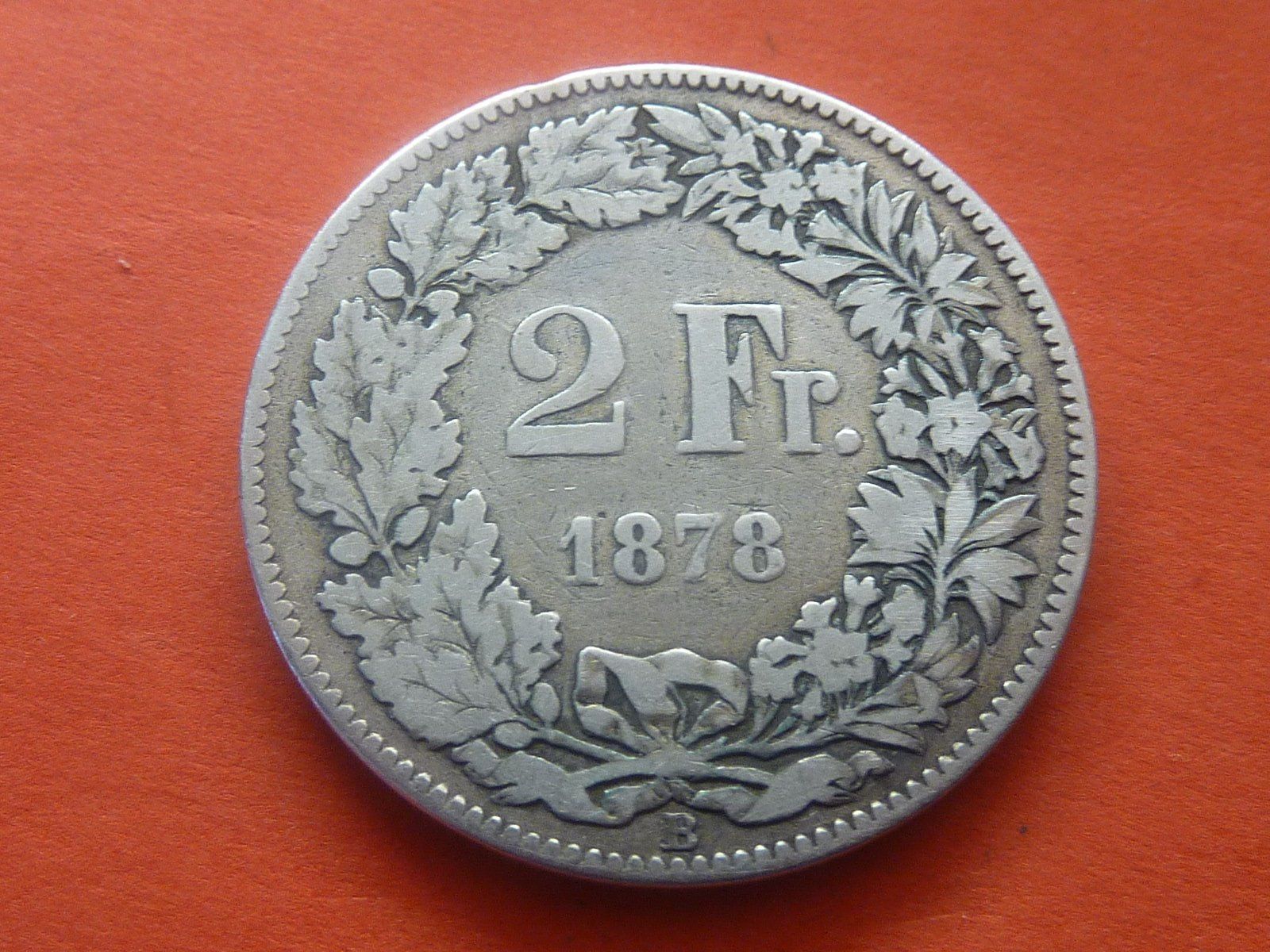 Tutti le monete: 2 Fr. 1878  -  Ungereinigt  - – Usato da Seon venduto da aee_7gpz