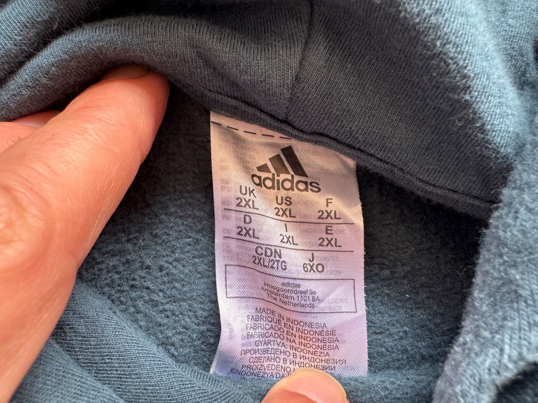 Adidas Maglioni & Felpe: Adidas hoodie pullover size XXL 2XL – Usato da Neuchâtel venduto da _Easy_to_Find_ 2