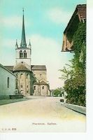 Payerne VD Eglise  ca. 1905 sehr gut erhalten nicht gelaufen
