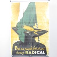 Werbeplakate 40er Jahre Politik 4 Stk.