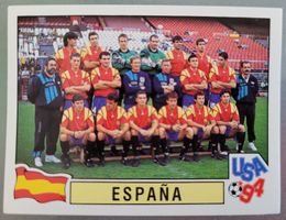 Panini WM USA 1994 – Spanien Team Nr. 200 - MINT