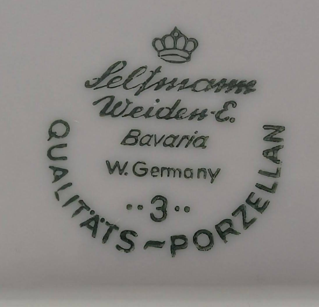 Piatti di portata: Sommerliche Servierplatte mit Blumenmuster, Seltmann Bavaria – Usato da Zürich venduto da axolottchen 3