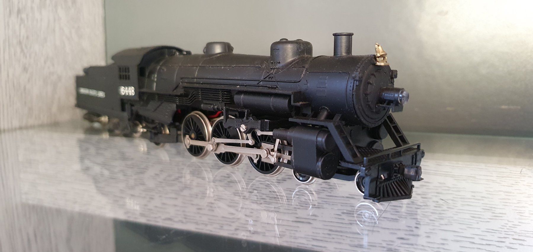 Modelleisenbahnen: BACHMANN?: DC: DAMPFLOK MISSOURI PACIFIC LINES 6448 – Gebraucht aus Biglen von taunus82 4