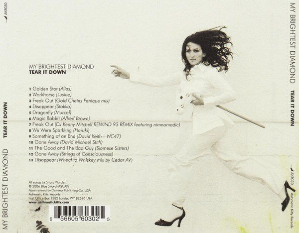 CD: My Brightest Diamond -Tear It Down - Remixes – Usato da Uzwil venduto da visions77 1