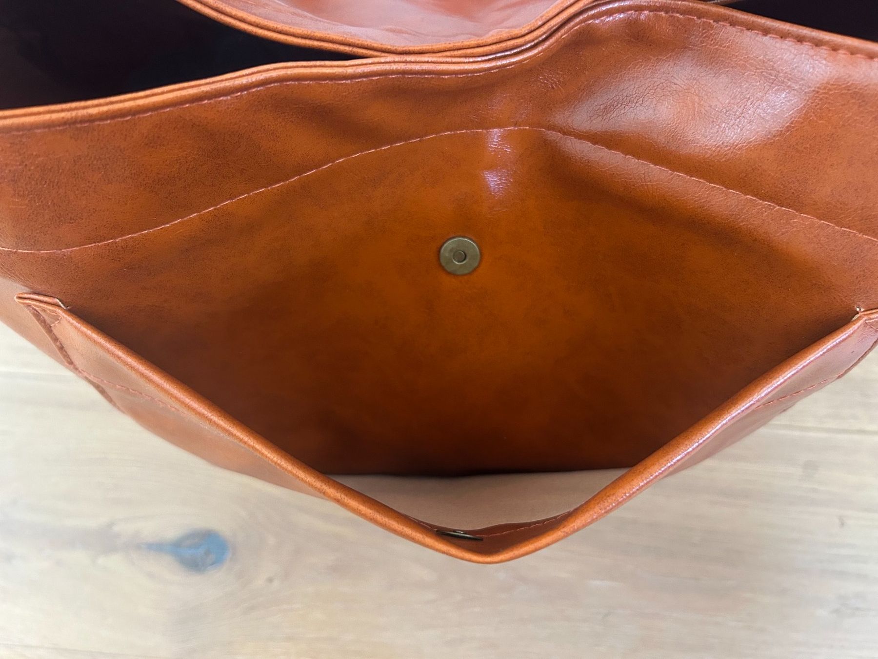 Borse da donna: Damen- Kunstlederhandtasche cognac no lable – Nuovo (secondo la descrizione) da Grub AR venduto da DukeStatham 4