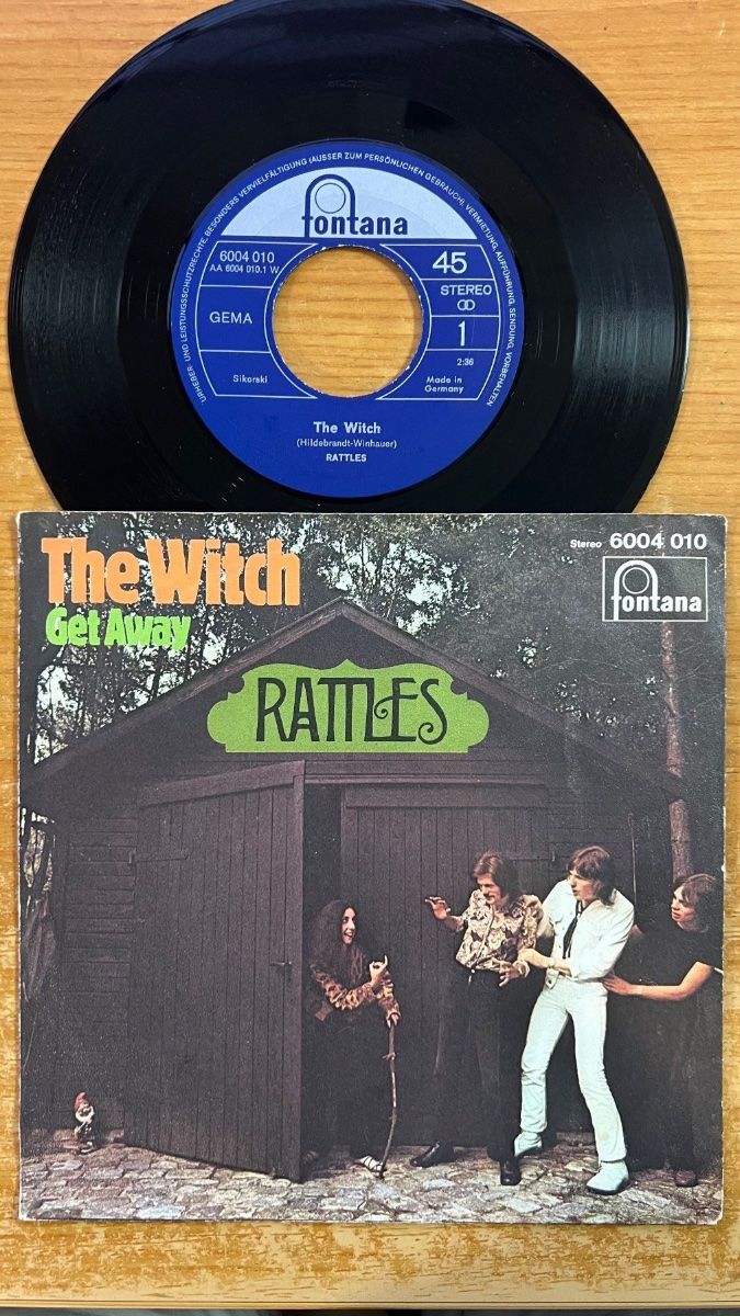 Dischi in vinile: Rattles - The Witch / 1. D-Press. 1970 - Very nice – Usato da Gais venduto da soundcave57