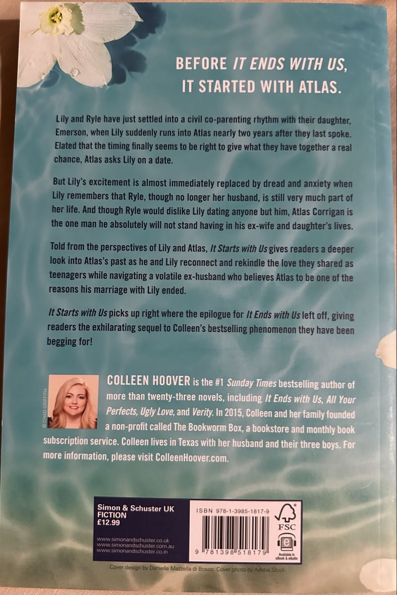 Libri: It starts with us Colleen Hoover – Usato da Neuenkirch venduto da ali_5pxg 1