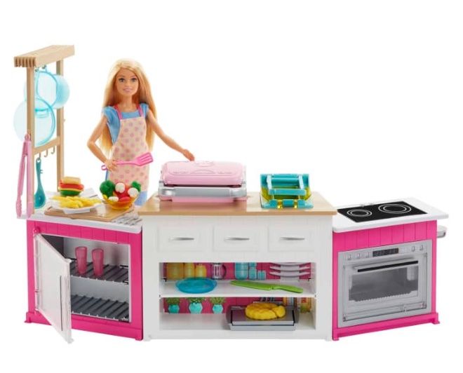 Barbie Case e mobili per bambole: BARBIE Coffret Cuisine à modeler-Ultimate Kitchen – Nuovo e nell'imballaggio originale da CHENE-BOUGERIES venduto da homeswisshome 2