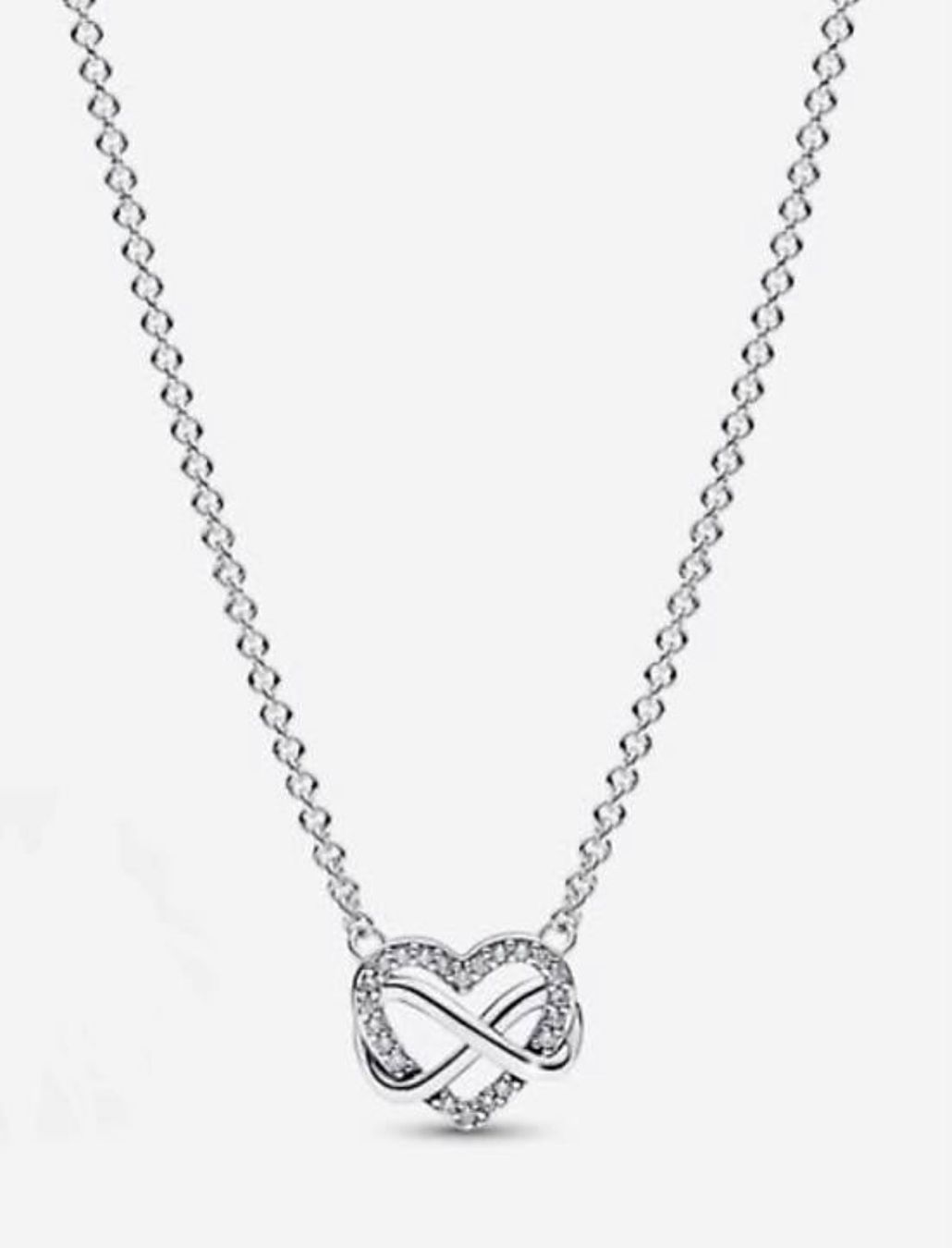Pandora Catenine: Collier Pandora infini coeur – Nuovo e nell'imballaggio originale da Fribourg venduto da ers_rm85