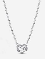 Collier Pandora infini coeur