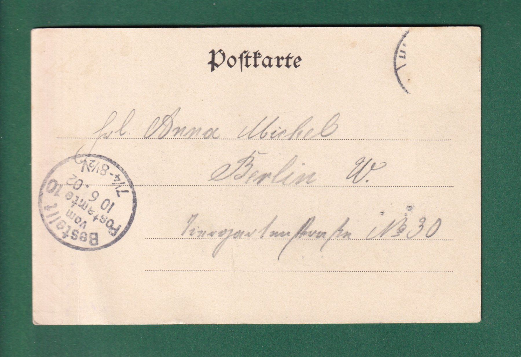 Ansichtskarten: HAMBURG - Jungfernstieg - 1902 – Gebraucht aus Pully von nicecards-shop 1
