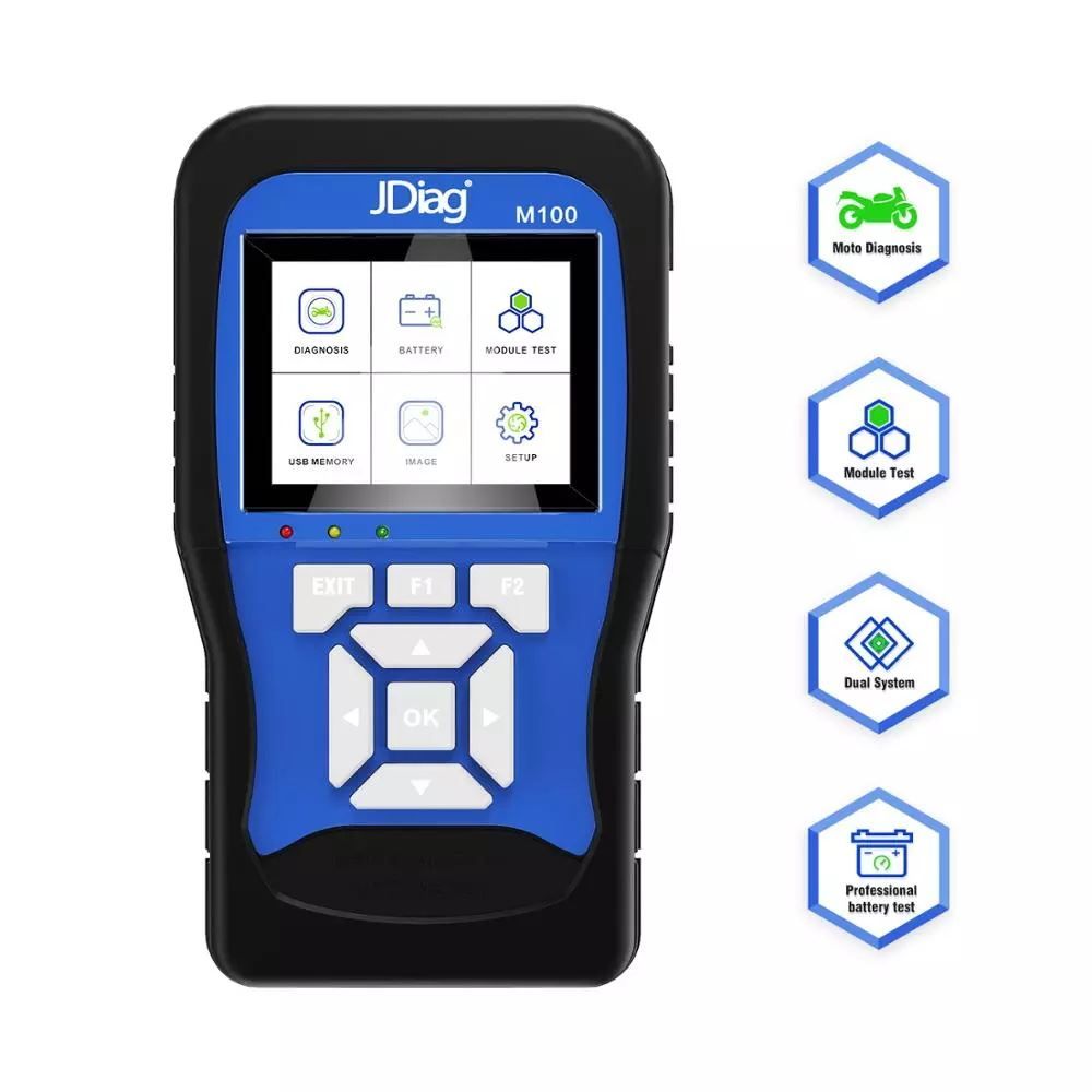 Scanner: JDiag M100 Universal Motorrad Scan Tool – Nuovo e nell'imballaggio originale da Malans GR venduto da BUYBEST-Schweiz 1