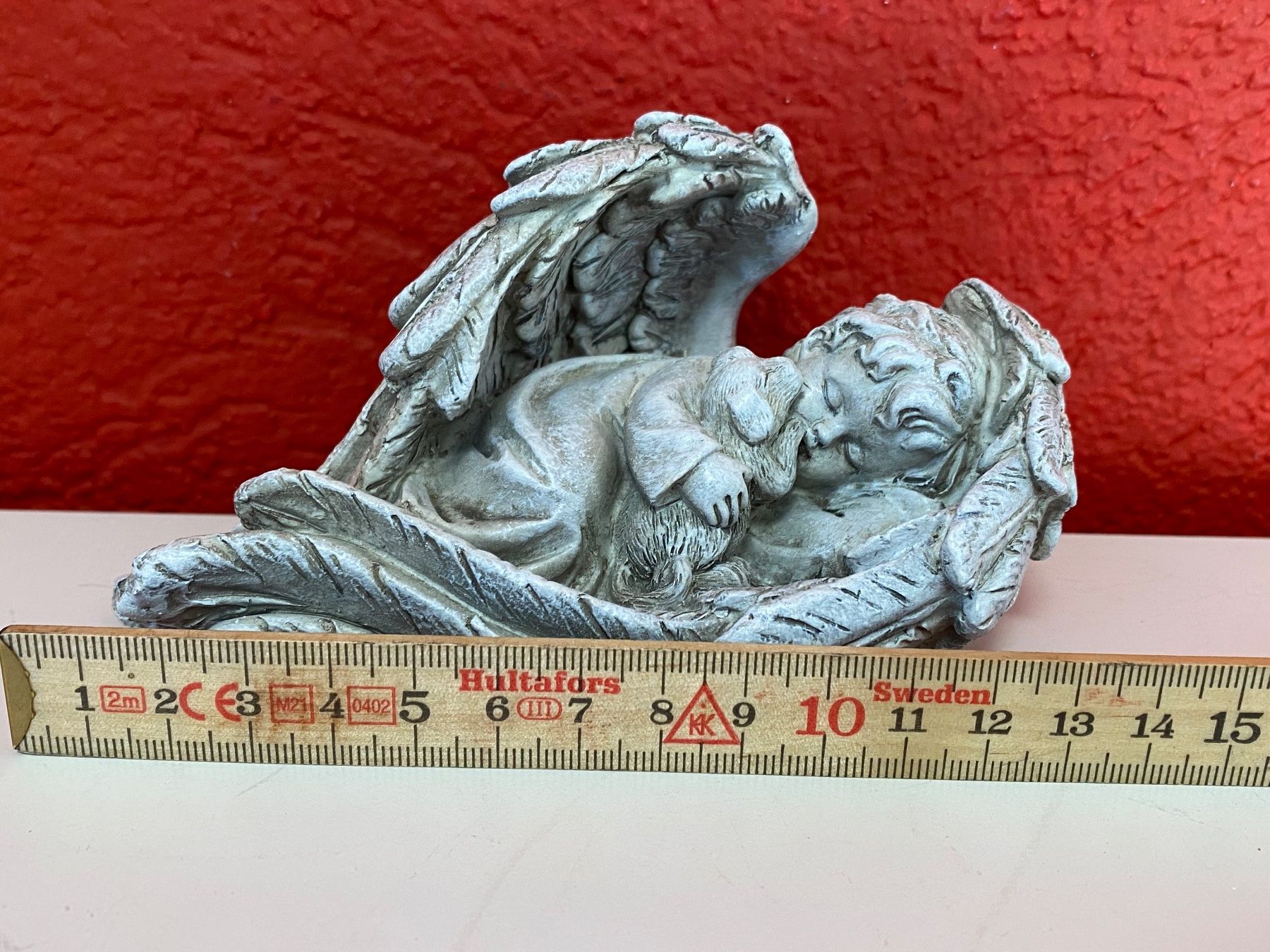 Statuette: Süsser Schutzengel, Engel mit Hund- Neu – Nuovo e nell'imballaggio originale da Zäziwil venduto da Emlea 5