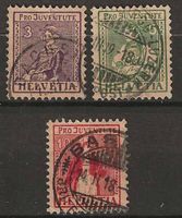 PJ017 - Pro Juventute 1917 vollstempel