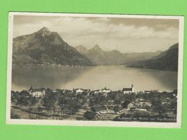 Beckenried mit Mythen und Rigi-Hochfluh