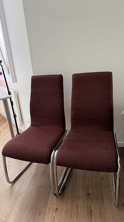 Sedie: 4 Designer Schwingstühle / Esstisch-Stuhl – Usato da Hünenberg See venduto da Sandra.12 1
