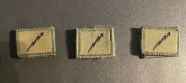 6 Stück Funktionsabzeichen / Übermittlungssoldat