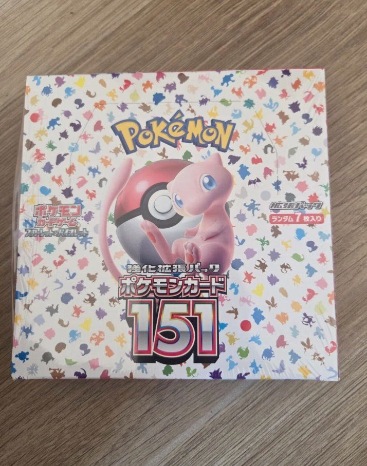 jp 151 booster box Pokemon Scarlet & Violet: 151 Booster Box (20 Pack) (JP)