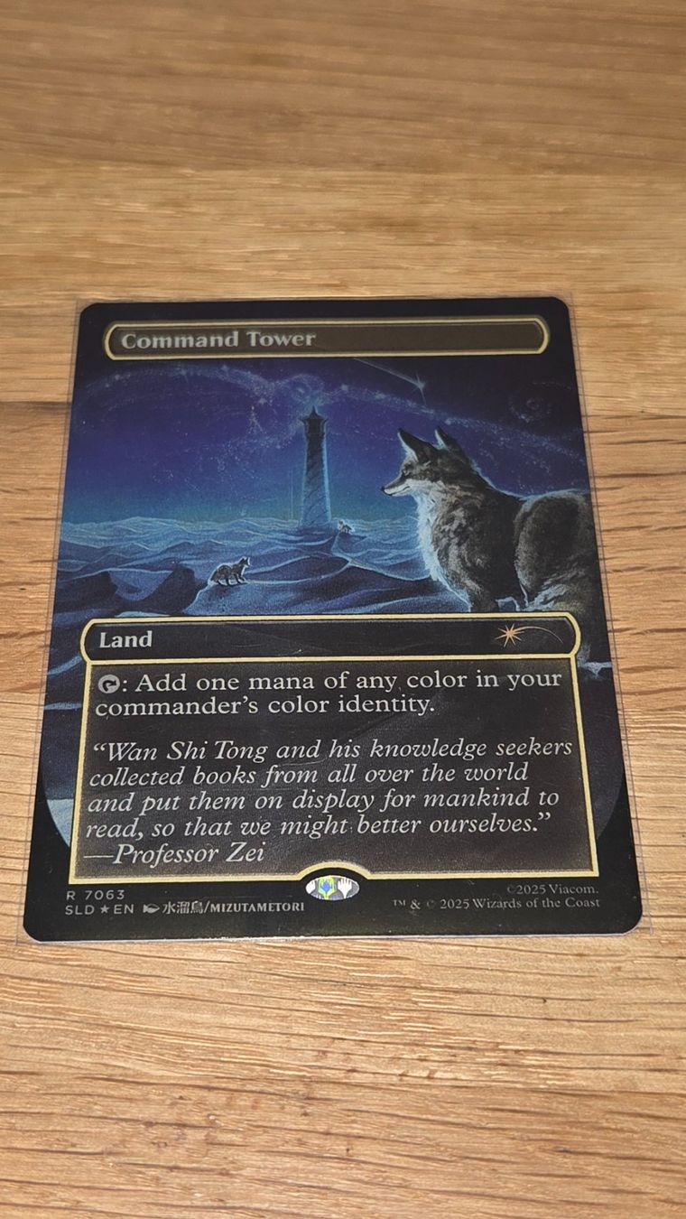 Magic The Gathering Sammelbilder & Trading cards: Mtg Command Tower; AVATAR Secret Lair FOIL – Neu (gemäss Beschreibung) aus Buchs SG von Cheguevara33