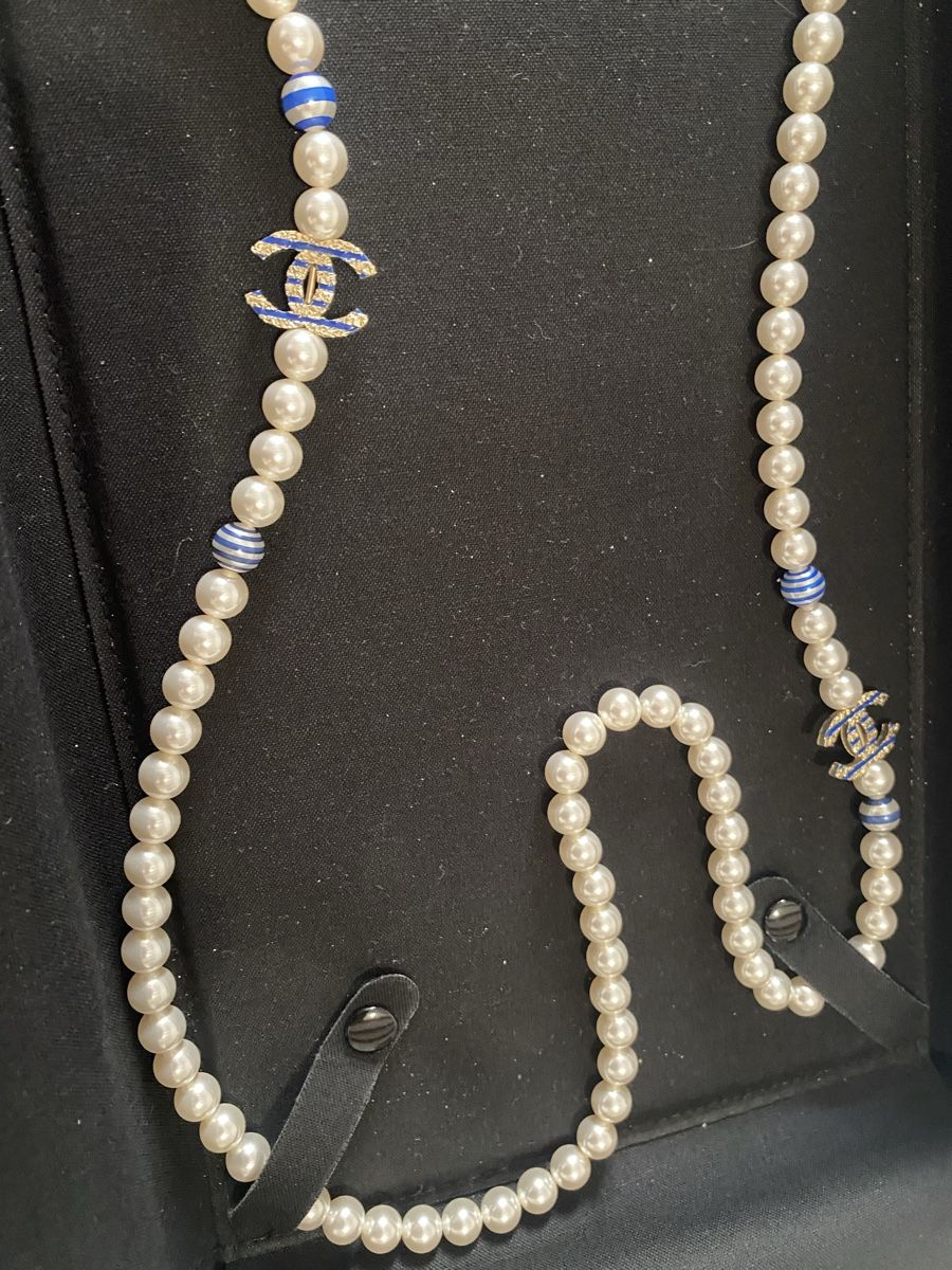 Chanel Ketten: Sautoir perles Chanel CC - New – Neu und originalverpackt aus Corsier GE von tanamera 1