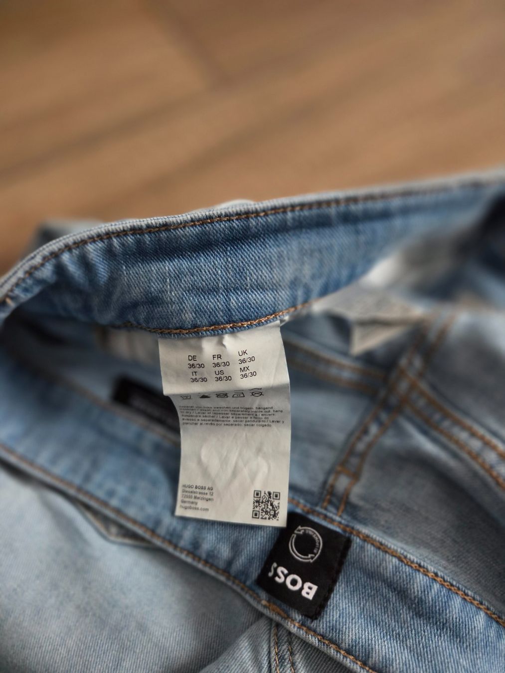 Hugo Boss Jeans: BOSS Jeans Slim Fit - turquoise, 36/30 – Usato da Rickenbach SO venduto da Bytebull 5