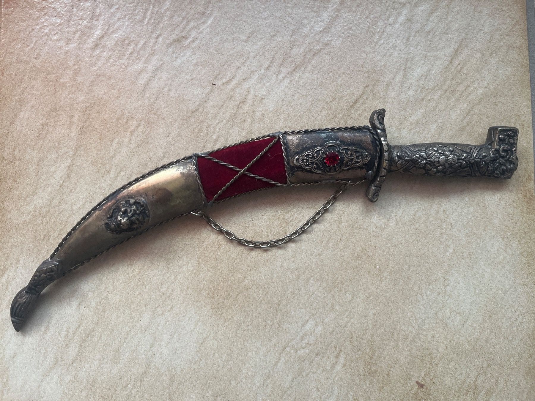 Accessori: Couteau de décoration avec son fourreau – Usato da Vernayaz venduto da Darkfrost 1