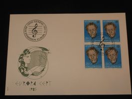 Werbemarken Europa FDC 1985 Nr. 716  "Frank Martin"