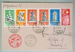 1940 Schweiz Flugpost SF