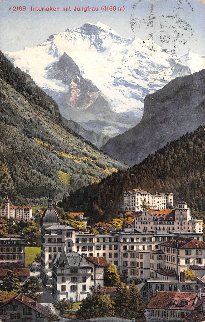 Cartes postales: Interlaken – D'occasion à Ottikon b.Kemptth. par Neptun1974