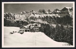 Flumserberg, Hotel Gamperdon im Schnee