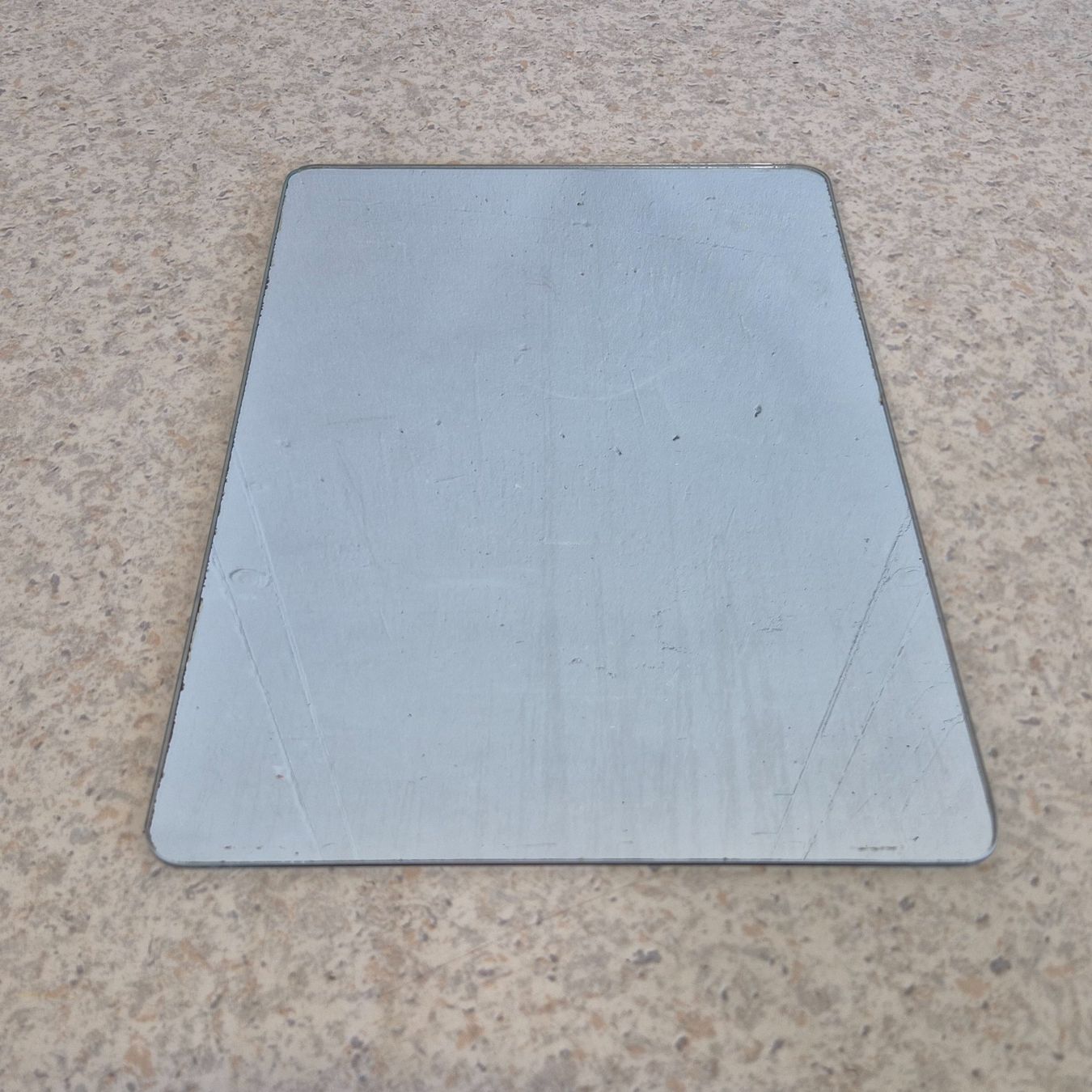 Piatti di portata: Chrom Design Tablett Service Tableau mit Spiegelglas – Usato da Nottwil venduto da Wondewa-Shop 5