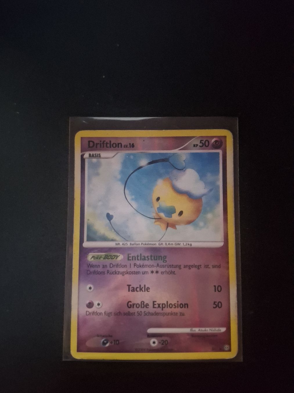 Pokémon Carte collezionabili: Drifrlon lv16 shiny – Usato da Münsingen venduto da ama_9cdk 3