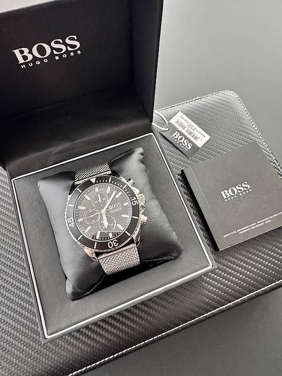 Hugo Boss Orologi: Hugo Boss Ocean Edition Chronograph- black – Usato da St. Gallen venduto da Maverik_HunterX
