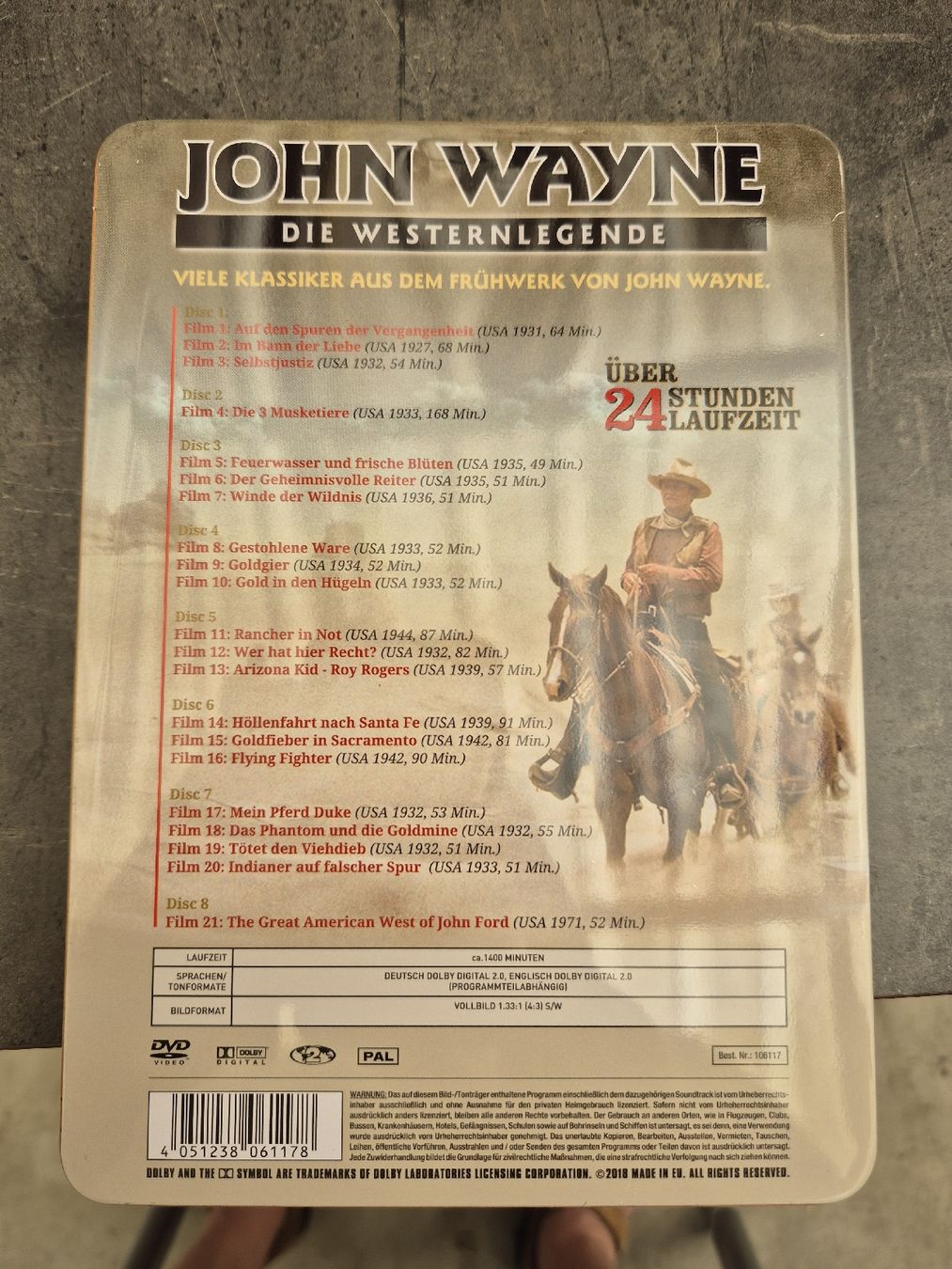Alle DVDs: John Wayne Die Westernlegende DVD Box 8 Discs – Gebraucht aus Zweisimmen von Kleindietwil 3