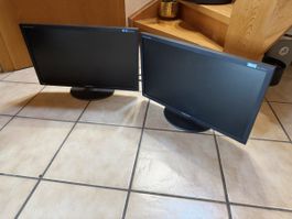 2x Samsung Monitore 24 Zoll DVI VGA gebraucht