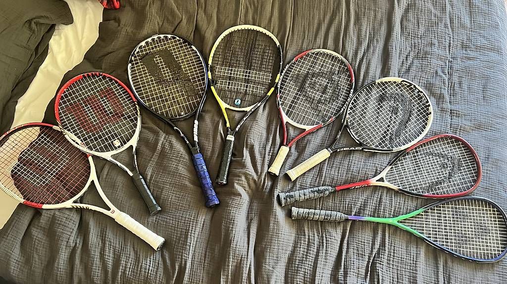 Racchette: Racchette tennis + squash + palline – Usato da Morbio Inferiore venduto da fil_qkj6