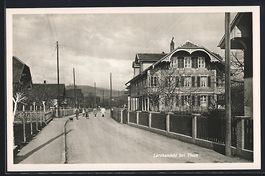 Lerchenfeld, Strassenpartie mit Gebäude