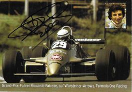 Patrese, Arrows AK 1980, original signiert!