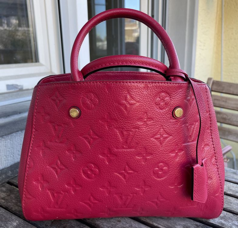 Rote Louis-Vuitton-Tasche in Top-Zustand (Gebraucht) in Zürich für CHF ...