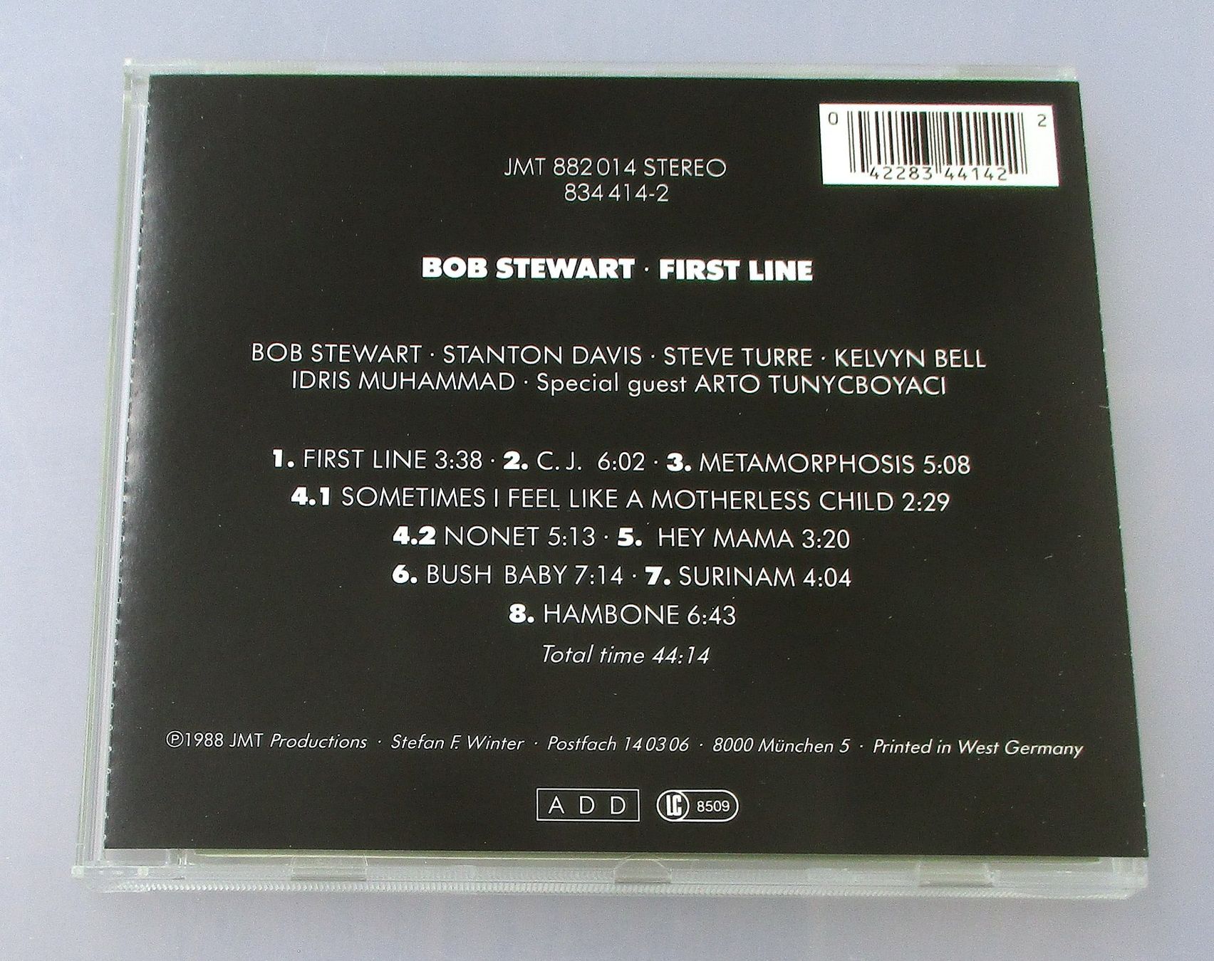 CDs: BOB STEWART - First Line – D'occasion à Wattwil par Muriel11 1