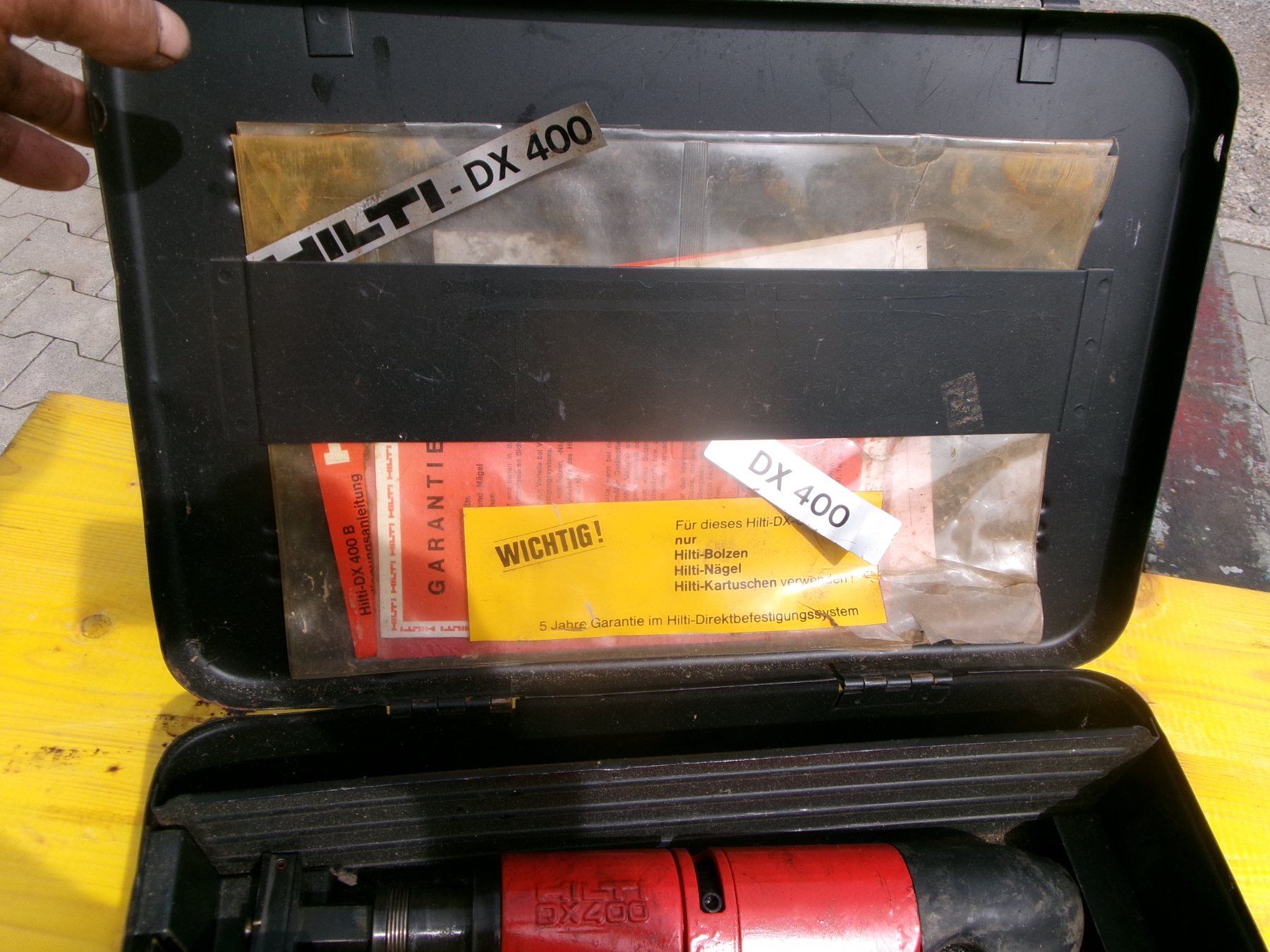 Tutte le macchine: Hilti DX 400  - Bolzensetzgerät – Usato da Eschenbach SG venduto da GM-29 1
