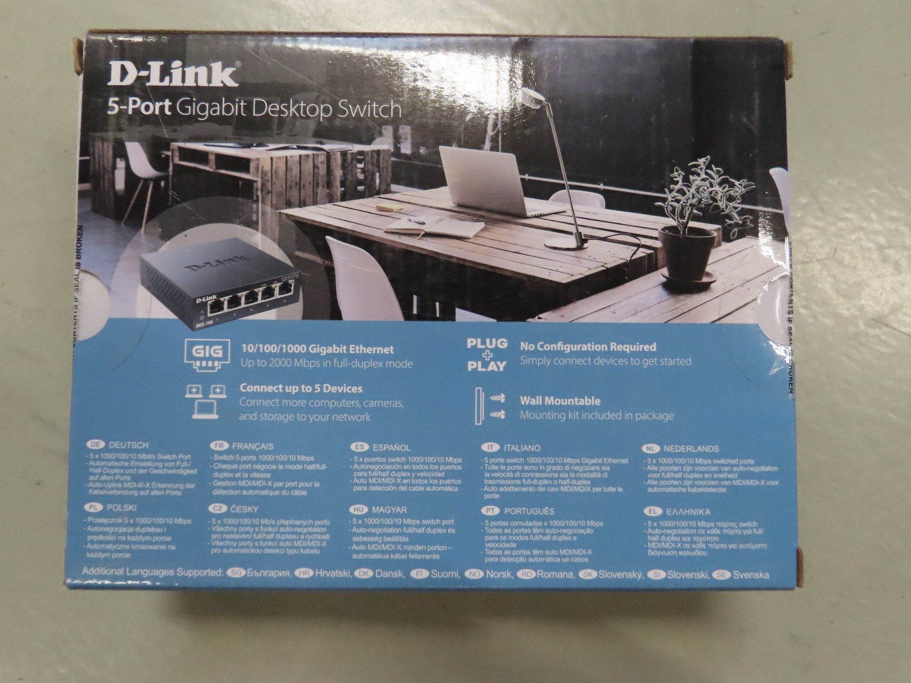 Modem & Router: Der 5-Port Gigabit Desktop Switch – Usato da Alpnach-Dorf venduto da Hess-Automobile 1