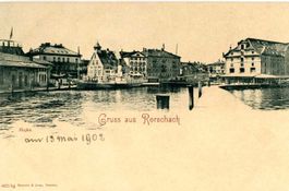 Rorschach 2 Karten 1x 1902 ungelaufen