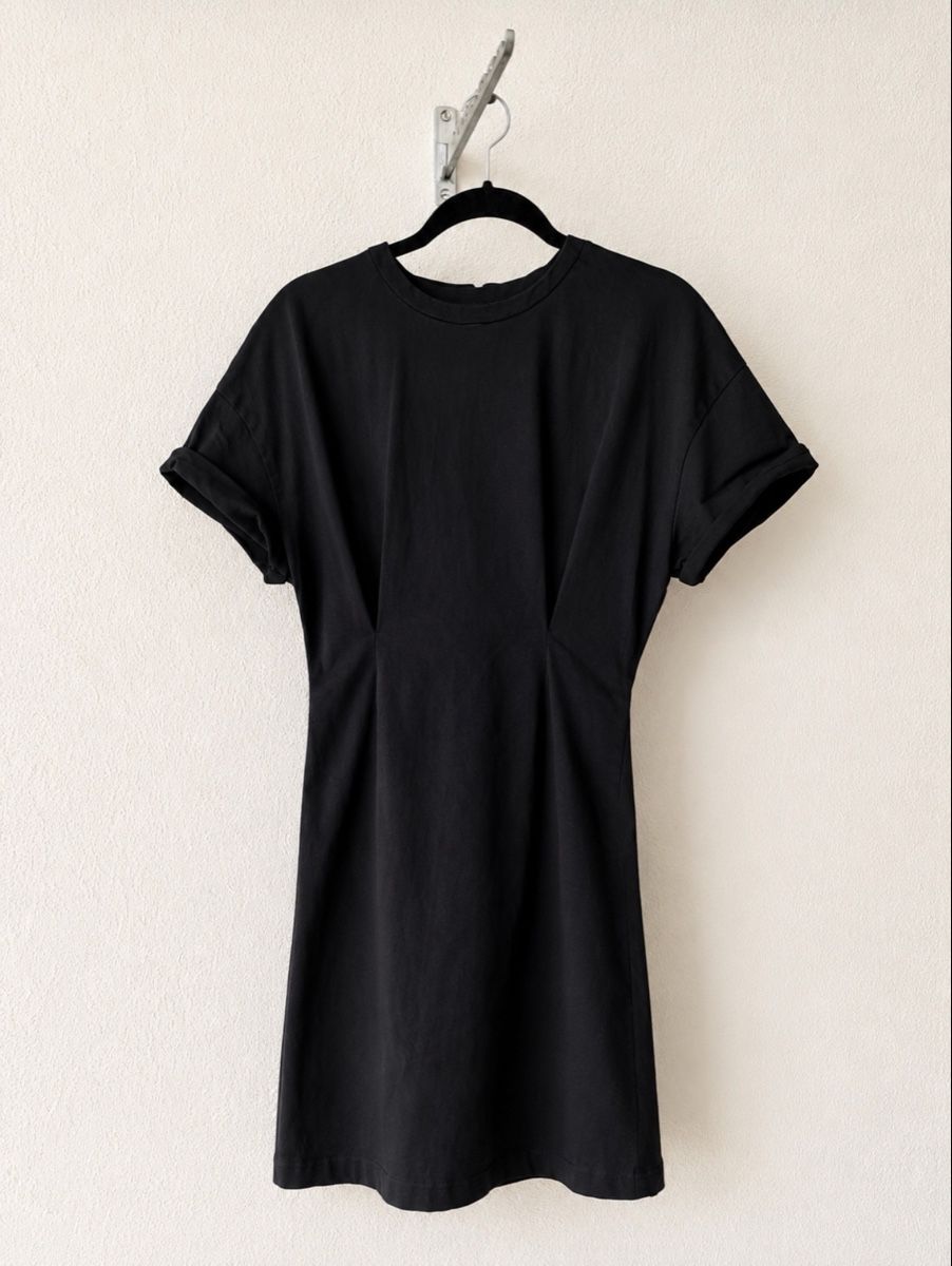Zara Vestiti: Zara Basic T-Shirt Dress black size XS – Usato da Zürich venduto da Victoria_T